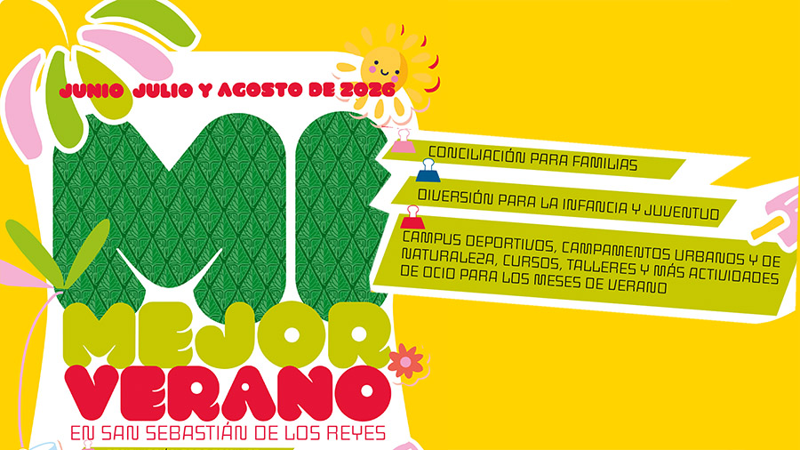 Imagen San Sebastián de los Reyes activa “Mi mejor verano 2026”: inscripciones...