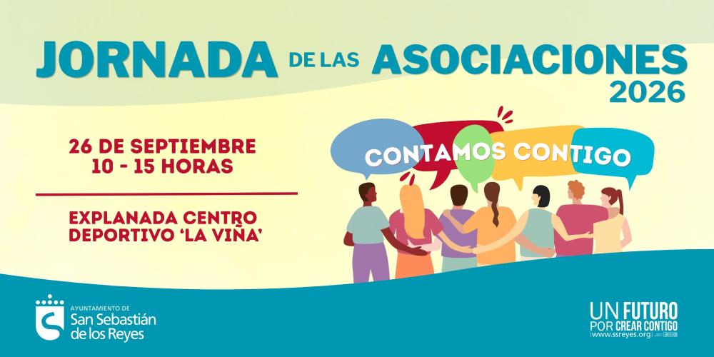 Imagen La Jornada de las Asociaciones reunirá el 26 de septiembre a más de 30 colectivos locales