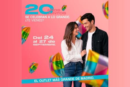 Imagen The Style Outlets cumple veinte años en San Sebastián de los Reyes y lo celebra con cuatro jornadas de actividades