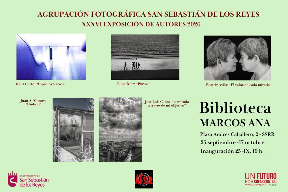 Imagen La Biblioteca Marcos Ana acoge la exposición de autores de la AFSSR