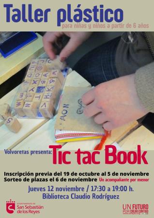 2026-11-12 Taller Tic tac BOOK Volvoretas