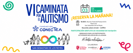 Imagen La Fundación ConecTEA organiza la VI Caminata por el Autismo el próximo...