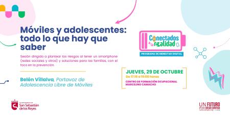 Imagen Conectados a la realidad, el programa de Bienestar Digital, comienza el...