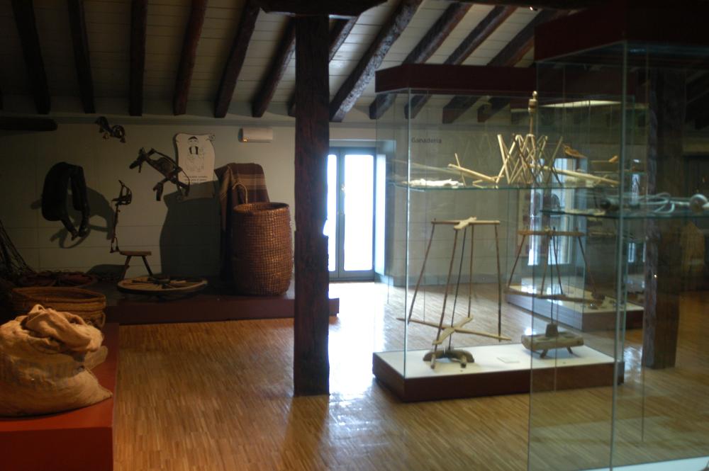 Una de las salas del Museo Etnográfico El Caserón.