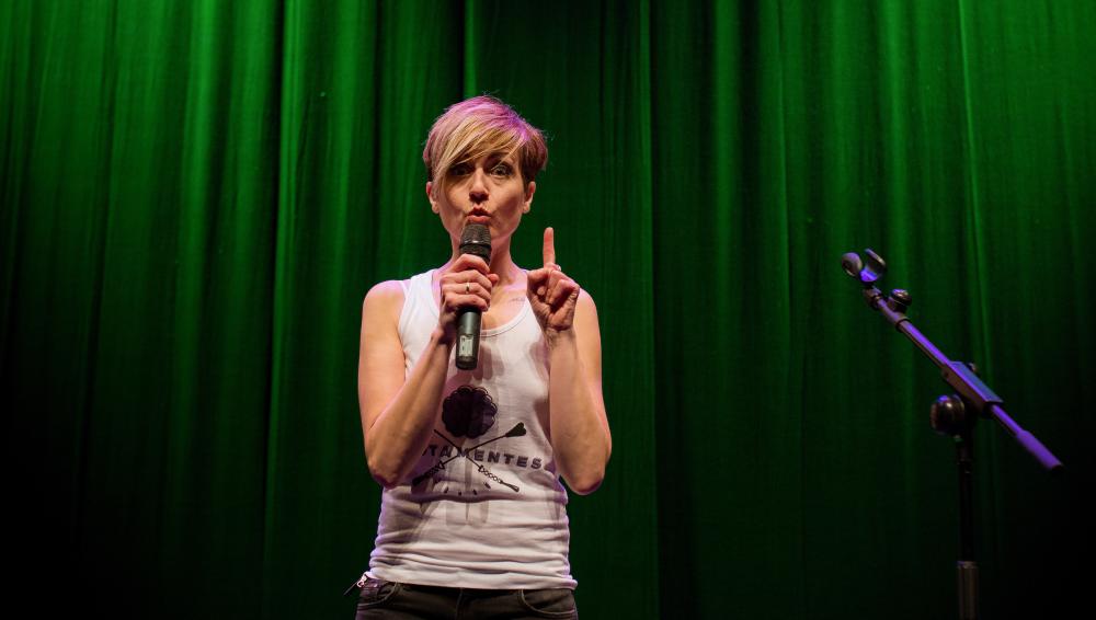 La monologuista Sara Carbonero