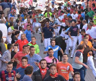 Imagen 3500 corredores han participado hoy en el encierro