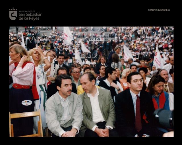 Imagen José María Aznar, Rodrigo Rato y Alberto Ruiz Gallardón