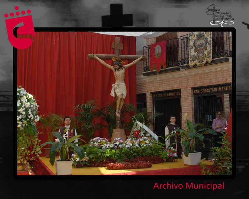 Imagen Imagen del Cristo en la Plaza de la Constitución