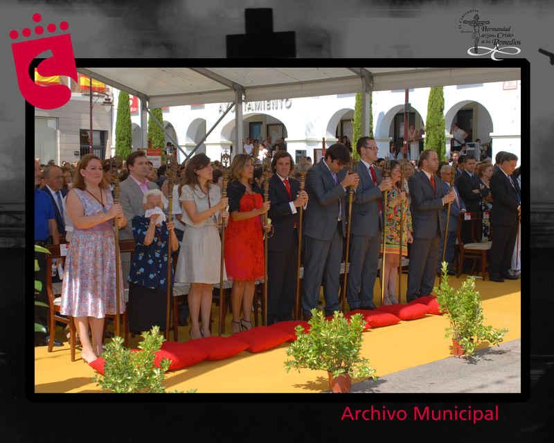 Imagen Hermanos mayores en la Plaza de la Constitución