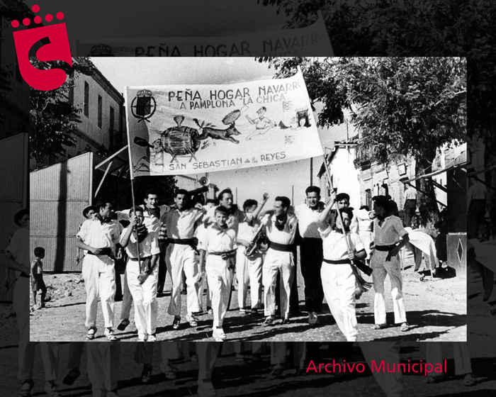Imagen Miembros de la charanga del Hogar Navarro de Madrid