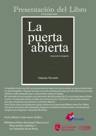 Presentación del libro 'La puerta abierta'