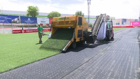 Imagen La Unión Deportiva Sanse da un salto de calidad y jugará sobre hierba...