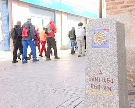 Imagen Los mayores de Sanse en la etapa preparatoria del Camino de Santiago 2013