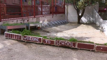 Imagen ´Aparcabicis´ en los centros educativos de Sanse por la movilidad sostenible