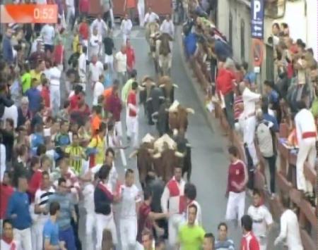Imagen Tercer encierro de San Sebastián de los Reyes con toros de El Estoque