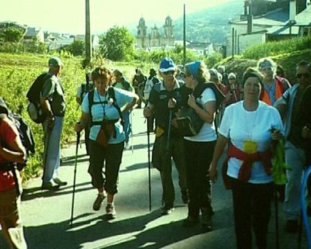 Imagen Los mayores de Sanse reviven el Camino de Santiago 2012