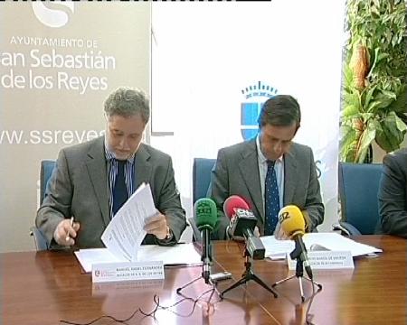 Imagen San Sebastián de los Reyes y Alcobendas firman un nuevo convenio para...