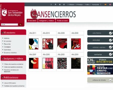 Imagen Los encierros de Sanse tienen Web oficial: Sansencierros