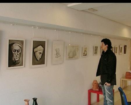 Imagen Exposición de dibujos y cerámica en el CHA de Sanse