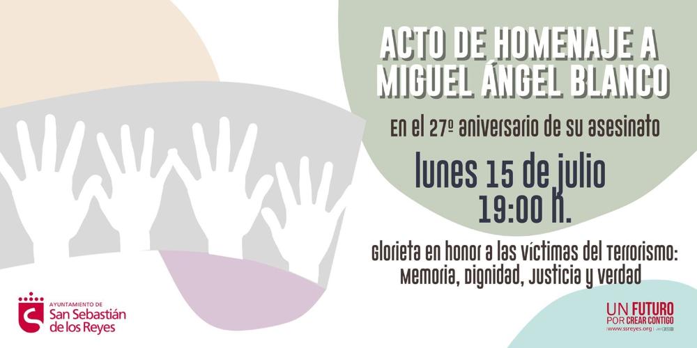 Imagen María del Mar Blanco asistirá al homenaje a Miguel Ángel Blanco en el 27º aniversario de su asesinato