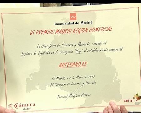 Imagen La Comunidad de Madrid premia a dos comercios de Sanse