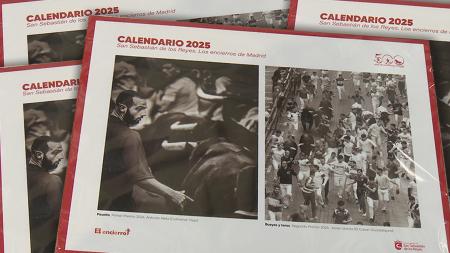 Imagen El calendario de 2025... con las mejores fotografías de los encierros de San Sebastián de los Reyes