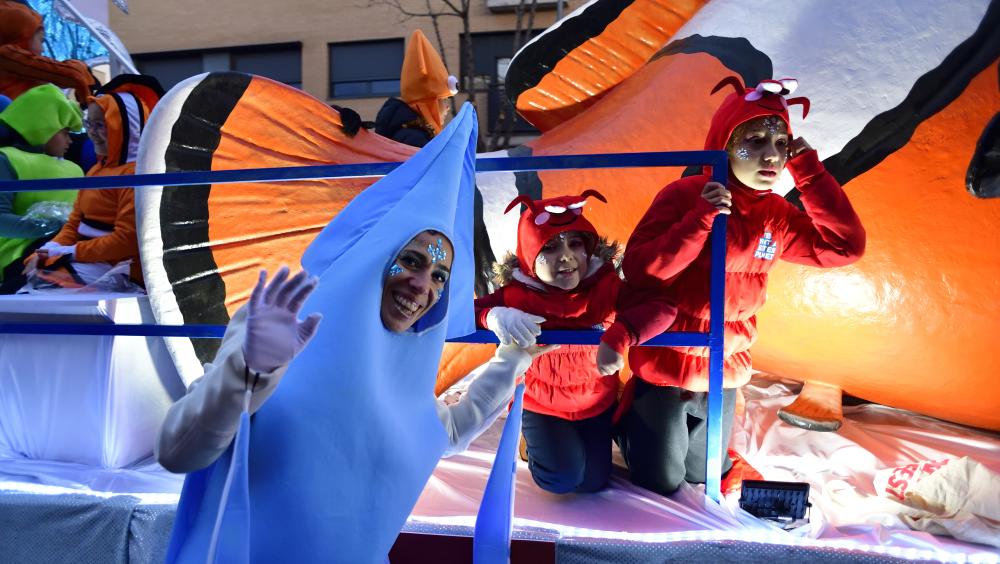 Imagen Las carrozas que participarán en la Gran Cabalgata de los Reyes Magos...