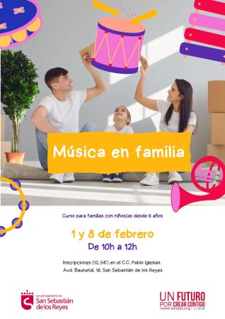 Música en familia febrero