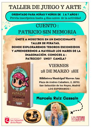 Taller de juego y arte: Patricio sin memoria. Marcela Ruiz Cassain