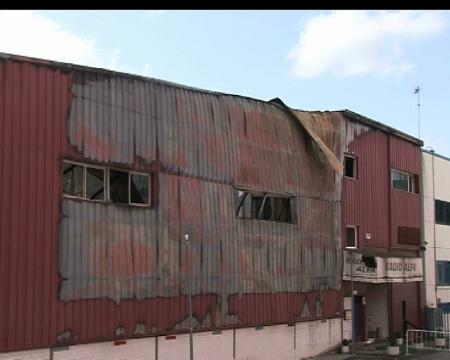 Imagen Incendio en el Polígono Sur