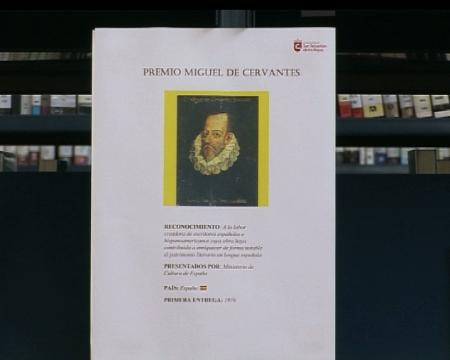 Imagen Los Premios Cervantes en las bibliotecas