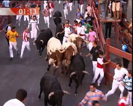 Imagen Encierro del 31 de Agosto de 2009