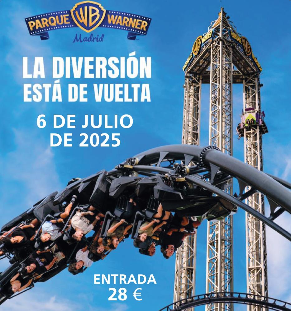 Imagen El Parque Warner ofrece entradas a los vecinos de nuestra ciudad a un precio muy ventajoso