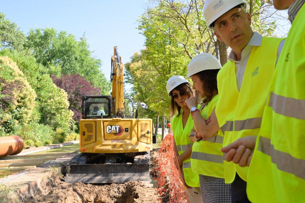 Imagen Arrancan las obras del colector de Ciudalcampo, una infraestructura fundamental para el adecuado tratamiento de las aguas residuales en la depuradora de Arroyo de Quiñones