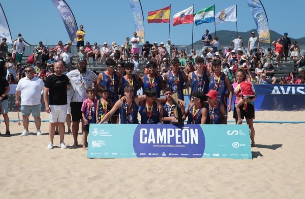Imagen El Club Balonmano San Sebastián de los Reyes, campeón de España en el campeonato Arena Handball Tour
