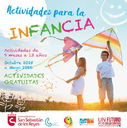 Imagen Actividades para la Infancia octubre 2025 - mayo 2026