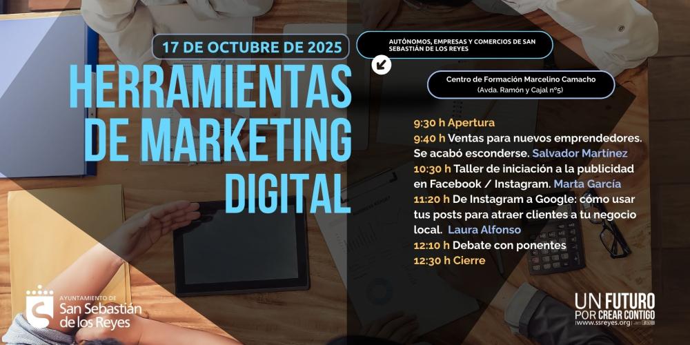 Imagen El Ayuntamiento impulsa una jornada sobre marketing digital para autónomos y pymes