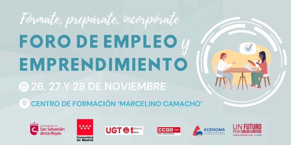 Imagen 2ª edición del Foro de Empleo y Emprendimiento del 26 al 28 de noviembre