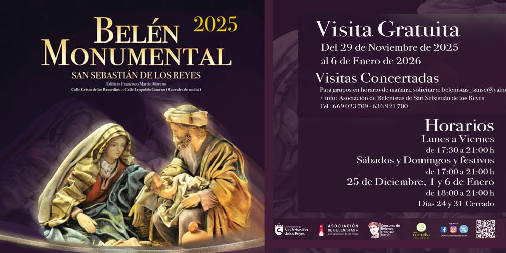 Imagen El Belén Monumental abrirá sus puertas este sábado 29 de noviembre