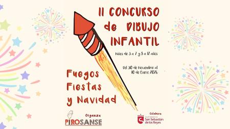 Imagen Estallido de color en Navidad con el II Concurso de Dibujo ‘Fuegos, Fiestas y Navidad’ de Pirosanse