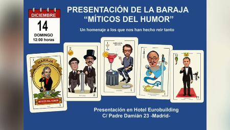 Imagen ¿Una baraja de cartas de humoristas? Sí, la ha creado el dibujante Fernando Corella