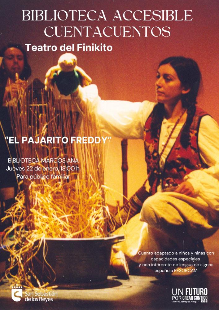 Imagen Día del cuento. El pajarito Freddy - El teatro del finikito