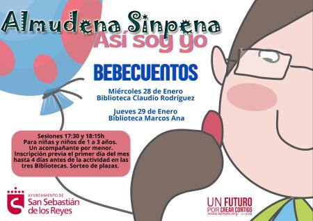 2026-01-28,29 Cartel BEBECUENTOS Almudena Sinpena