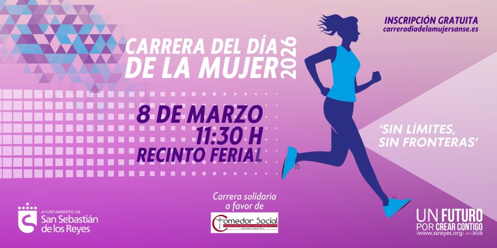 Imagen La carrera del Día de la Mujer se celebrará el 8 de marzo bajo el lema ‘Sin límites, sin fronteras’