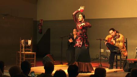 Imagen La bailaora Macarena Ramírez reinó en la Cátedra de Flamenco del Centro...