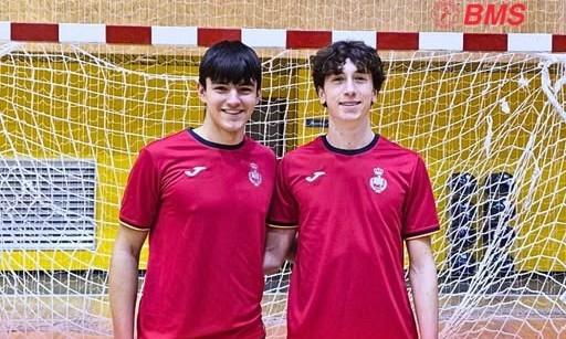 Imagen Marcos García y Marcos Lázaro, convocados con los Hispanos Juveniles para disputar el Campeonato Mediterráneo 2026