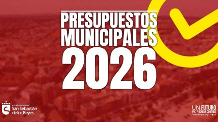 Imagen San Sebastián de los Reyes aprueba un presupuesto de 110 millones para 2026