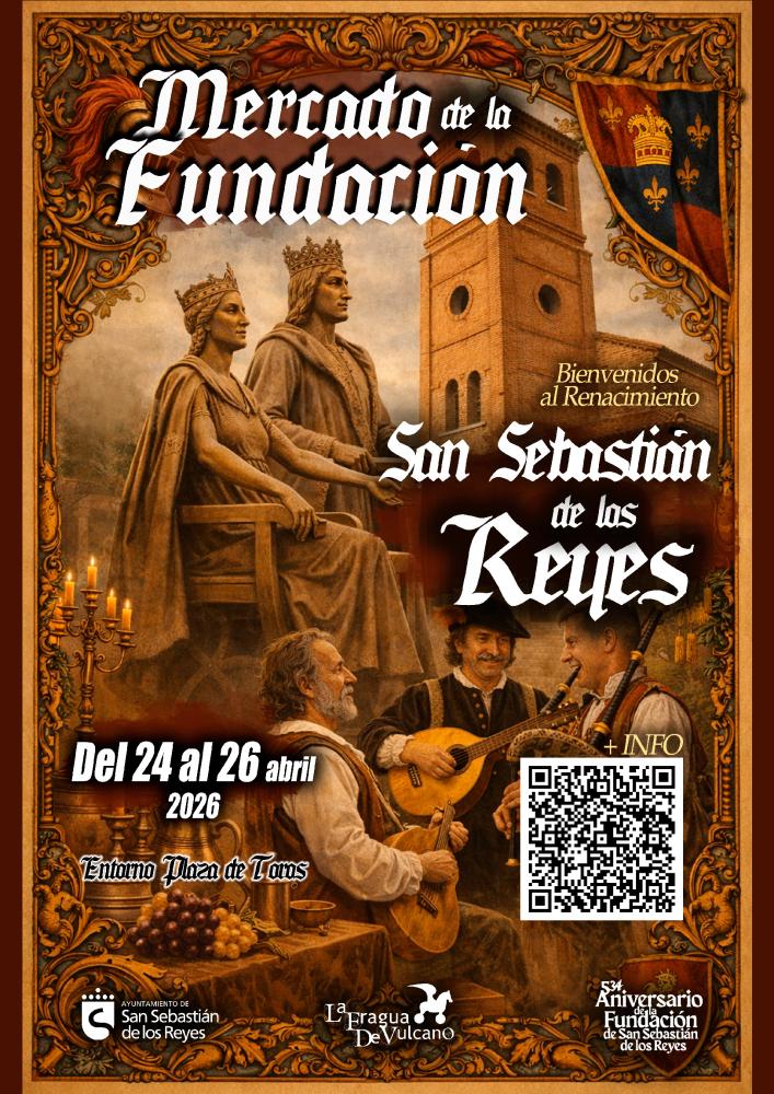 Imagen Un Mercado renacentista, del 24 al 26 de abril, para conmemorar el 534º Aniversario de la Fundación.