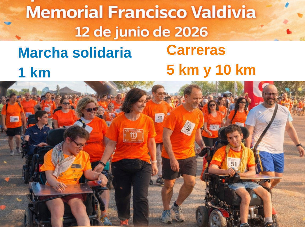 Imagen Nuestra ciudad celebrará el 12 de junio la XII Carrera Popular por la Parálisis Cerebral de ASPACE Madrid