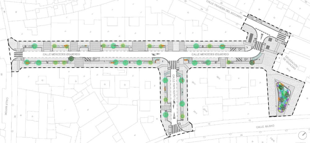Imagen Comienza la ejecución del Plan de Actuación Integrado ‘Bosque Urbano La Marina’ con la creación del primer corredor verde